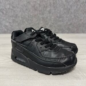 Nike Air Max 90 EasyOn Toddler Shoes Black HF6357-001 Size 12C Kids Sneakers